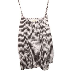 LAST CHANCE! B/W Striped Tank Top
